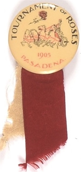 Tournament of Roses Parade 1905 Pin, Ribbon