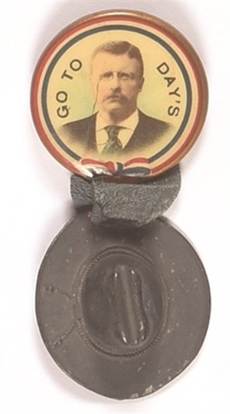 Roosevelt Go to Days Pin and Hat