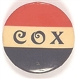 Cox Red, White and Blue Celluloid