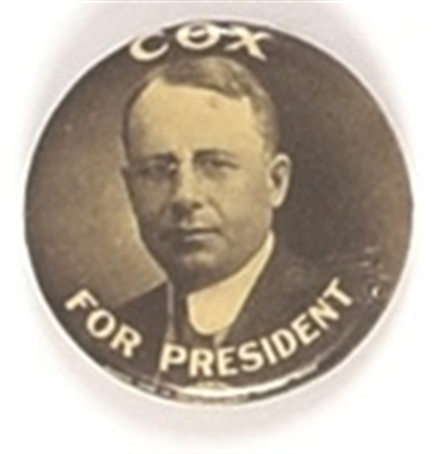 Cox for President Picture Pin
