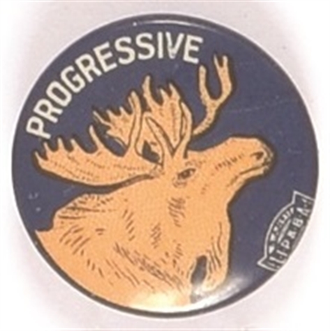 Theodore Roosevelt Bull Moose Progressive Celluloid