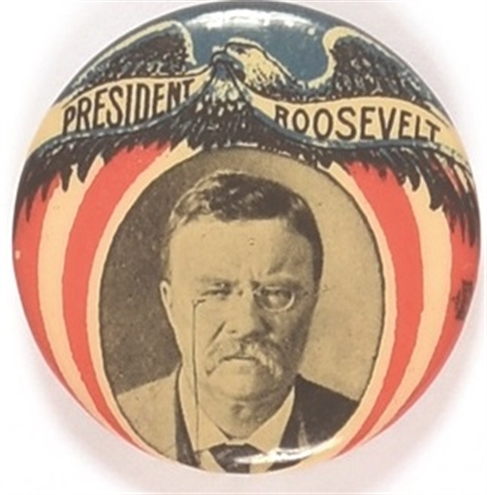 Theodore Roosevelt Eagle With Later Photo
