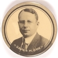 James M. Cox Scarce Picture Pin