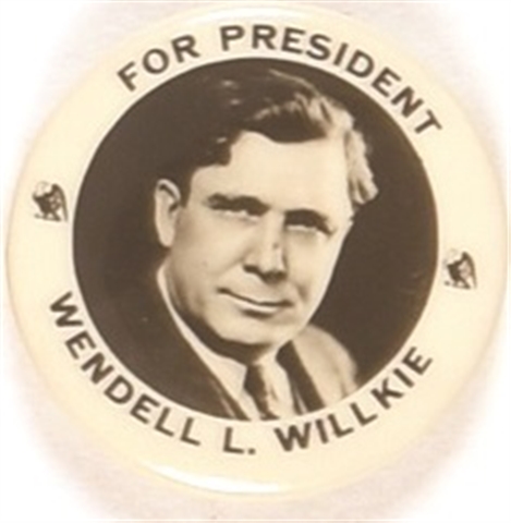 Willkie for President Small Eagles Pin