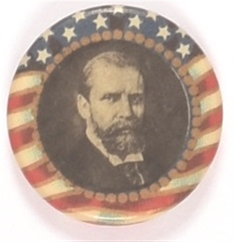 Hughes Stars and Stripes Celluloid
