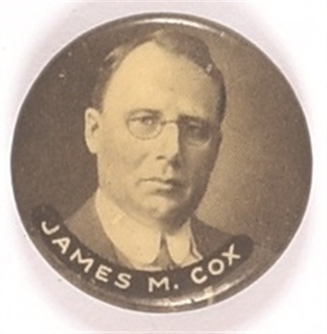 James M. Cox Scarce Celluloid