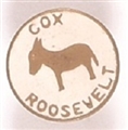 Cox and Roosevelt Enamel Donkey Stud