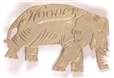 Hoover Metal Elephant Pin