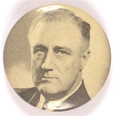FDR Celluloid Picture Pin