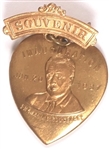 Roosevelt 1937 Heart Inaugural Pin