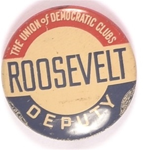 Roosevelt Union of Democratic Clubs Deputy
