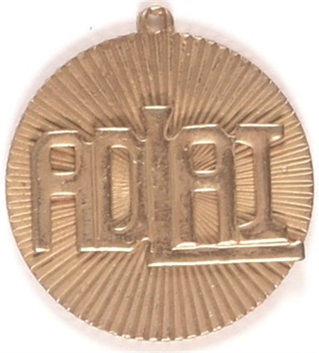 Stevenson Round Metal Charm