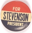 Stevenson for President RWB Celluloid