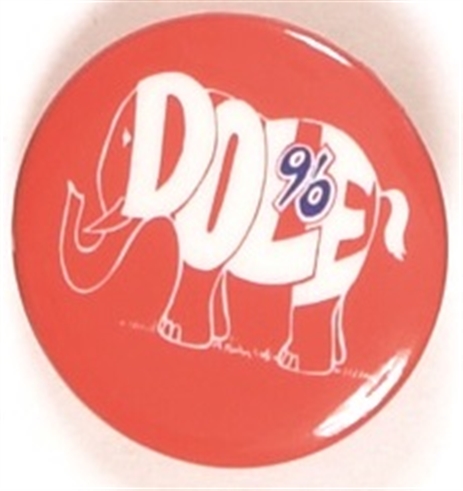 Dole Red Elephant Pin