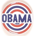 Obama Red, White and Blue Celluloid