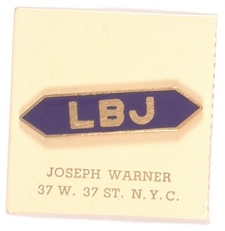LBJ Clutchback Pin and Card
