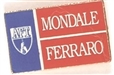 Mondale, Ferraro AFT Pin
