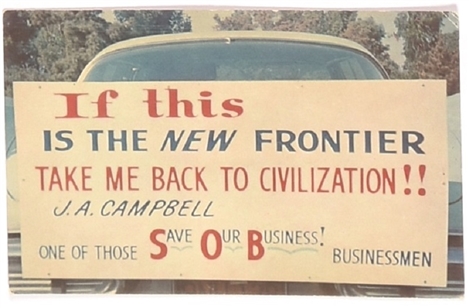Anti JFK SOB Postcard