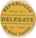 Goldwater Iowa Convention Delegate