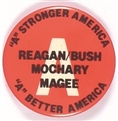 Reagan Stronger America New Jersey Coattail