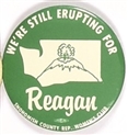 Reagan Mt. St. Helens Celluloid