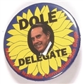 Bob Dole Delegate Sunflower Pin