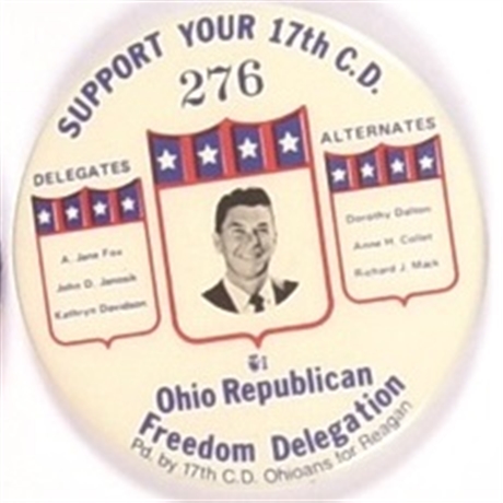 Reagan Ohio Republican Freedom Delegation