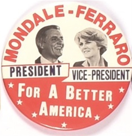 Mondale, Ferraro for a Better America