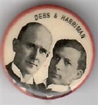 Debs and Harriman Socialist Jugate