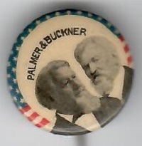 Palmer and Buckner 1896 Gold Democrats Jugate