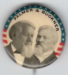 Palmer and Buckner 1 ¼-Inch 1896 Jugate