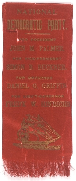 Palmer National Democratic Party Ribbon