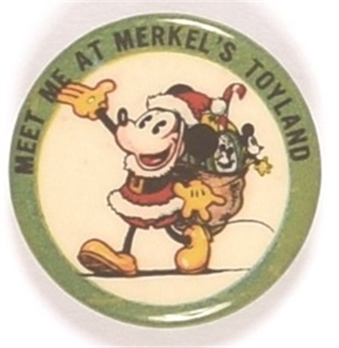 Mickey Mouse Meet Me at Merkels Toyland