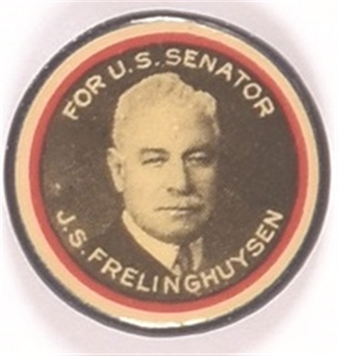Frelinghuysen for Senator 7/8-Inch Celluloid
