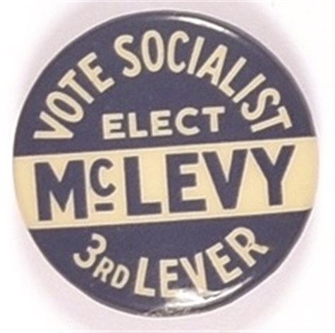 Vote Socialist Elect McLevy Connecticut