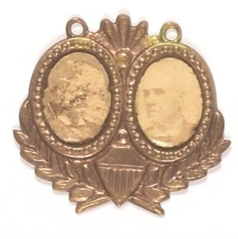 Rare Butler-West Greenback Shell Piece Jugate
