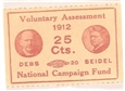 Debs, Seidel Socialist Jugate Stamp