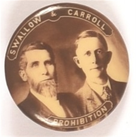 Swallow, Carroll Prohibition Party Jugate