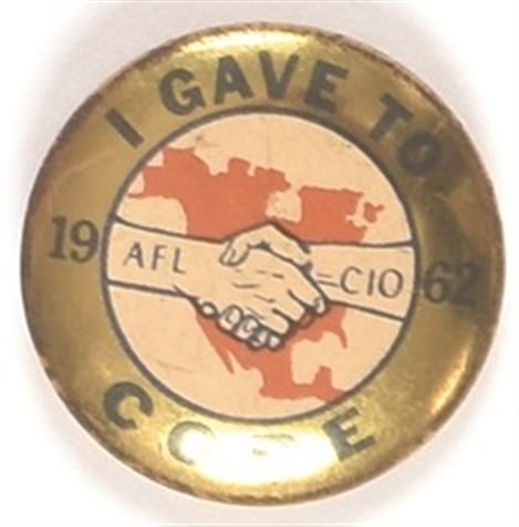 I Gave AFL-CIO COPE