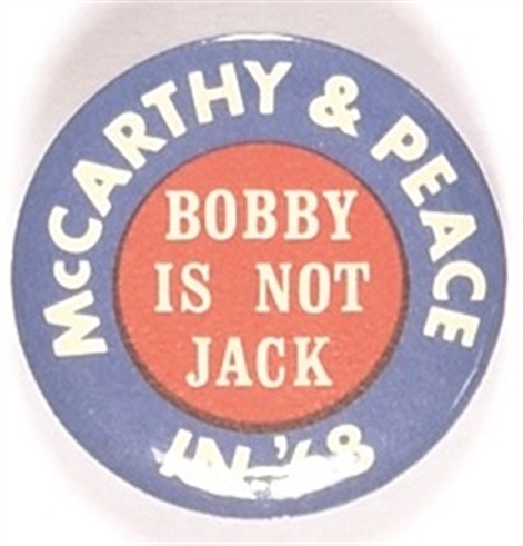 McCarthy Bobby is not Jack