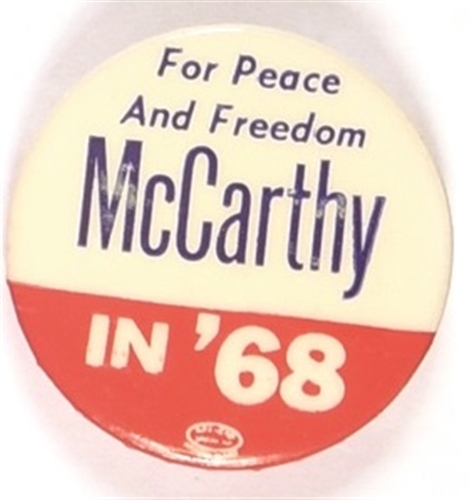 McCarthy for Peace and Freedom