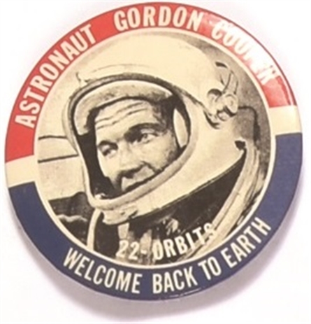 Gordon Cooper Welcome Back to Earth