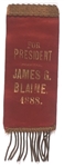 Scarce James Blaine for President Ribbon