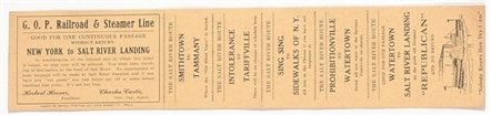 Herbert Hoover Salt River Ticket