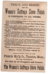Suffrage Stove Polish