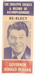 Re-Elect Gov. Ronald Reagan Pamphlet