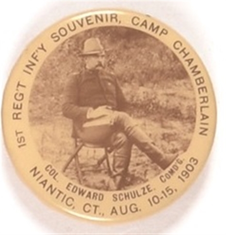 Camp Chamberlin 1903 Connecticut Pin