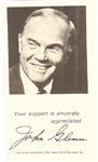 John Glenn for Senator Postcard