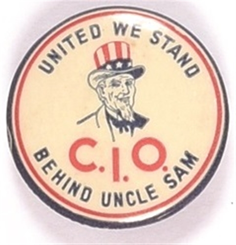 CIO United We Stand Behind Uncle Sam