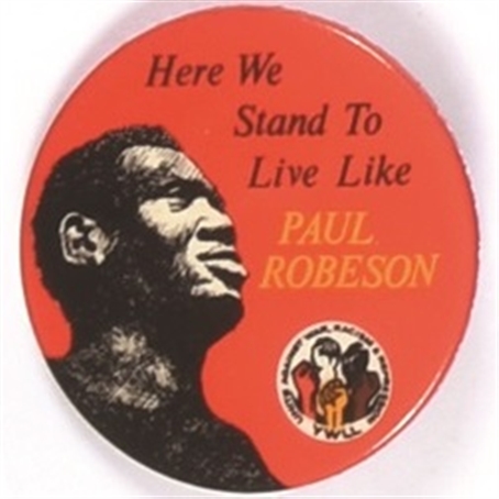 Paul Robeson YWLL Celluloid